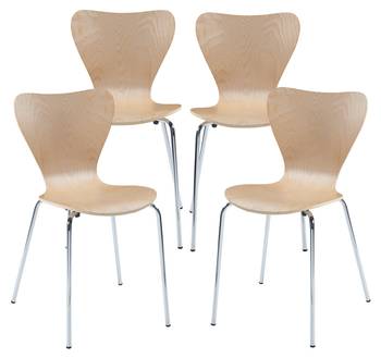 4 chaises de salle à manger Essunga