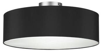 Stoff Deckenlampe Ø 40cm Black