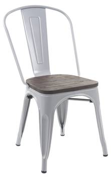 Stuhl A73 inkl. Holz-Sitzfläche