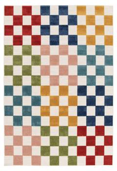 Kinderteppich MULTI CARREAUX