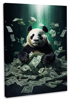 Leinwandbild Panda Bills