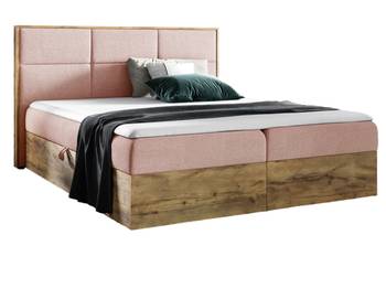 Boxspringbett REDOS 160x200 FR14 Rosa