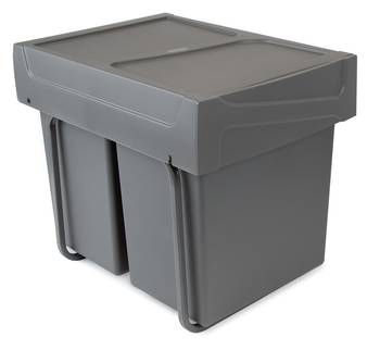 Recycle Recyclingbehälter für Küche, 2 x