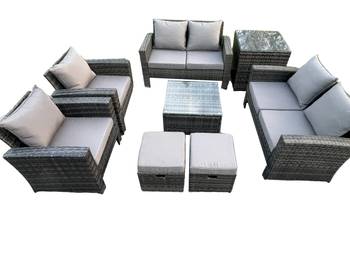 Sitzgruppe Mit Outdoor Sofa H(8er-Set)