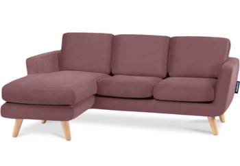 TAGIO Ecksofa links mit Ottomane