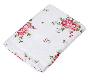 Frottee Duschtuch Vintage Blumen