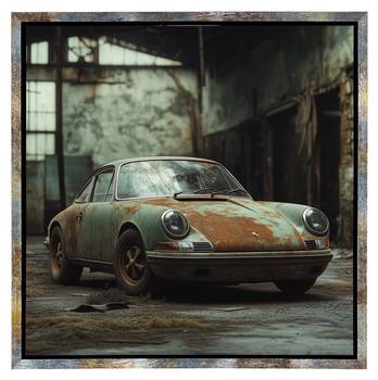 Wandbild Porsche Coupé