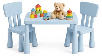 Ensemble table et chaises, 3 pièces