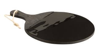 Planche ronde bois de manguier noir