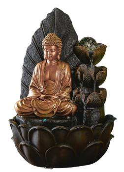 Zimmerbrunnen Buddha Hartha