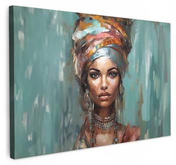 LEINWANDBILD Frau Modern