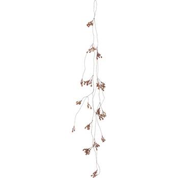 Mini-Blumengirlande Herbst - Braun