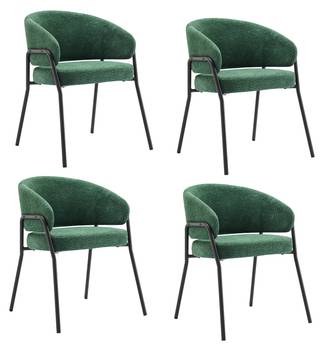 Lot de 4 fauteuils simples Mercury Ⅶ