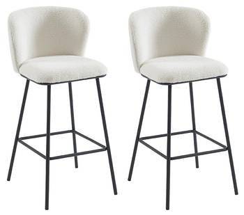 Tabouret de bar SENORASE Lot de 2