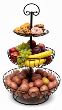Présentoir à fruits 3 niveaux