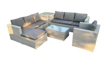 Garten Sofa Set Im Freien L(6er-Set)
