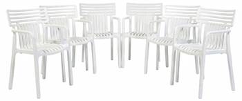 Gartenstuhl Terrano 6er Set