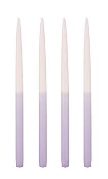 Bougies Dip-dye (Lot de 4)