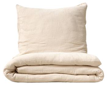 Bettwäsche Set BEIGE 2 tlg