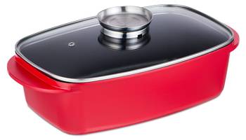 Plat avec couvercle & bouton arôme