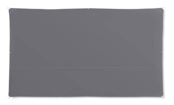 Voile d'ombrage rectangle gris