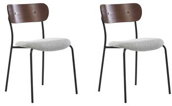 Lot de 2 chaises LINCOLN