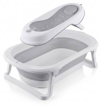 Faltbare Babybadewanne mit Einsatz
