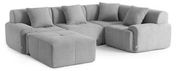 Ecksofa sofaMOUS mit Ottomane