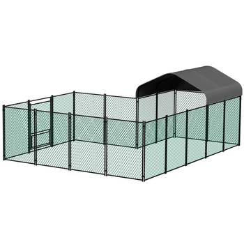 Freilaufgehege 400x300x150 Hühnerstall