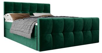 Boxspringbett NATHIE 180x200 Monolith 37