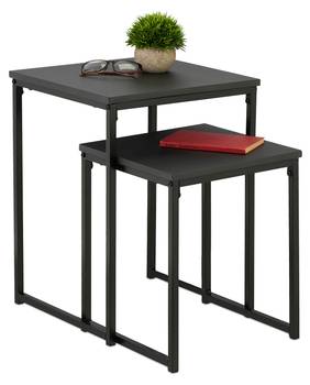 Lot de 2 tables d’appoint