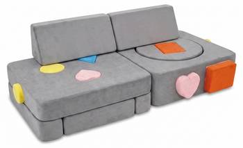 18-tlg. Kinder Spielsofa modular