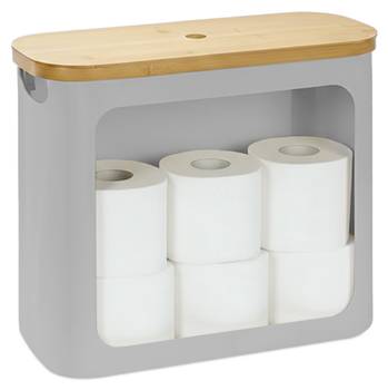 Rangement pour 12 rouleaux de toilettes