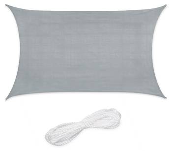 Rechteckiges Sonnensegel HDPE