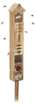 Insektenhotel mit Ständer
