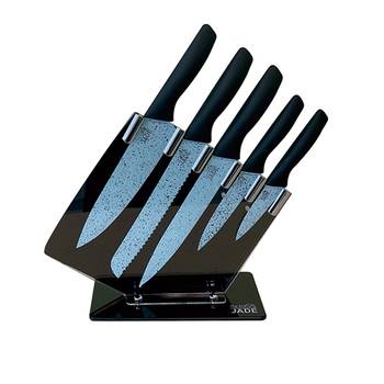 Jade Knife Set 6-teilig mit Messerblock