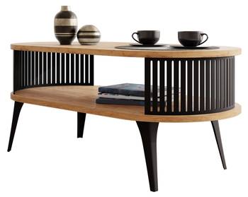 Couchtisch oval Roenni