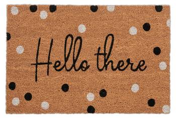 Tapis coco « Hello there »