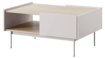 Couchtisch mit Schubladen COLOR Beige