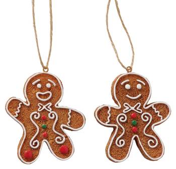 Weihnachtsanhänger Ginger 2er Set