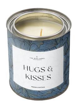 Kerze HUGS AND KISSES - Fresh Cotton