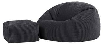 Sitzsack mit Hocker Kingston XXL