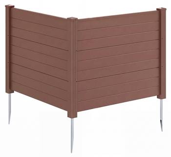 Gartenzaun ZB35489NZ 2-tlg.