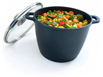 Marmite à soupe XXL, couvercle en verre
