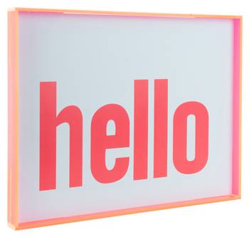 Wandleiste WALL ART HELLO