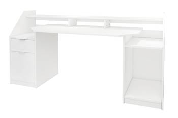 Schreibtisch mit Schublade 180x90cm Weiß