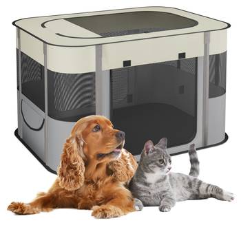 Parc pliable pour le chiot