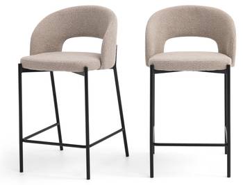 Lot de 2 tabourets de bar Soren