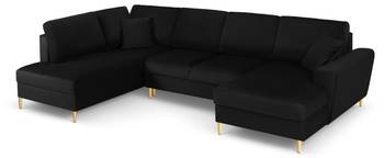 U-Form-Schlafsofa + Box MOGHAN