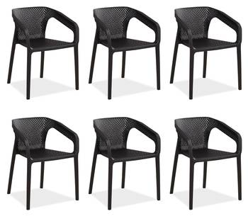 Chaise de jardin 2684 lot de 6